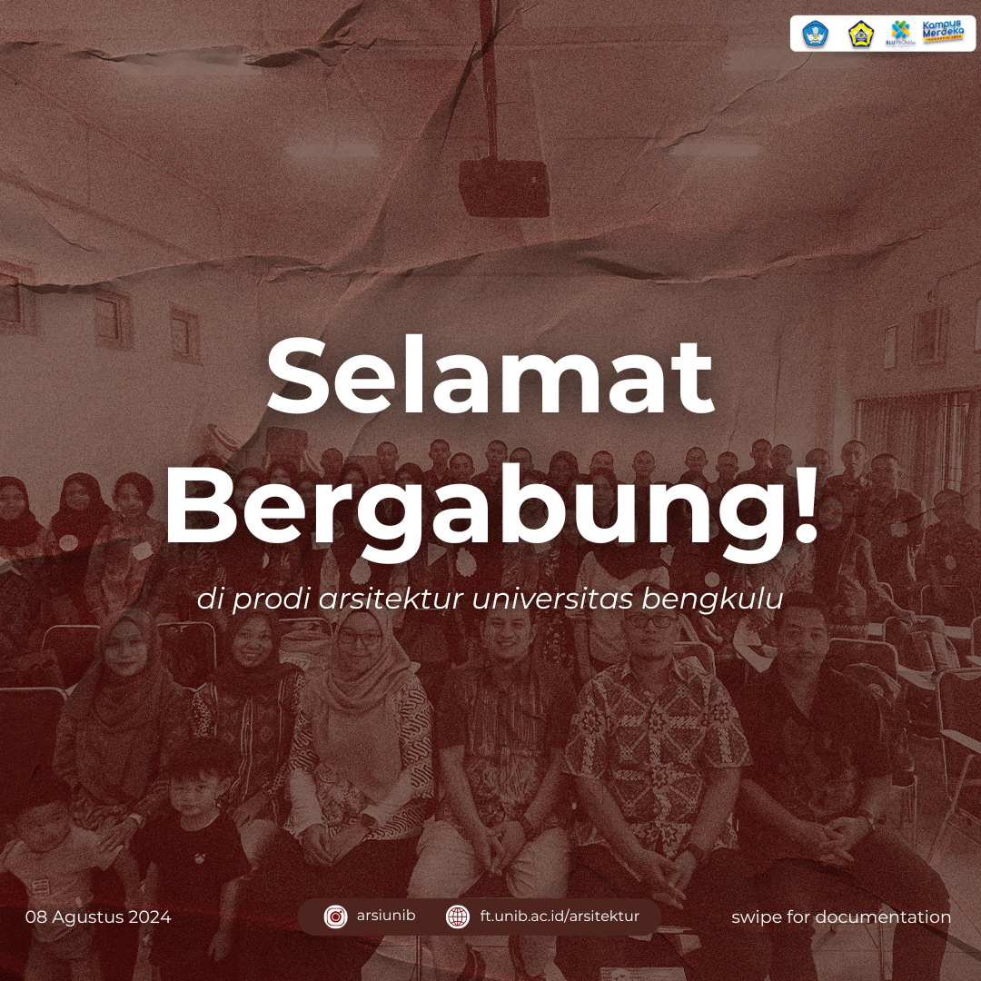 Selamat Datang di Program Studi Arsitektur