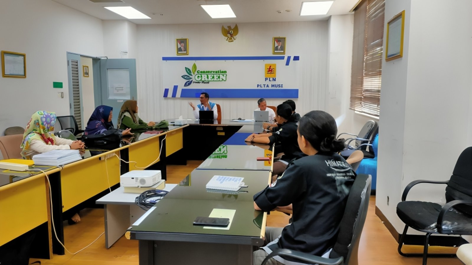 Prodi Teknik Elektro Melakukan Monev KP MBKM di PLTA Musi