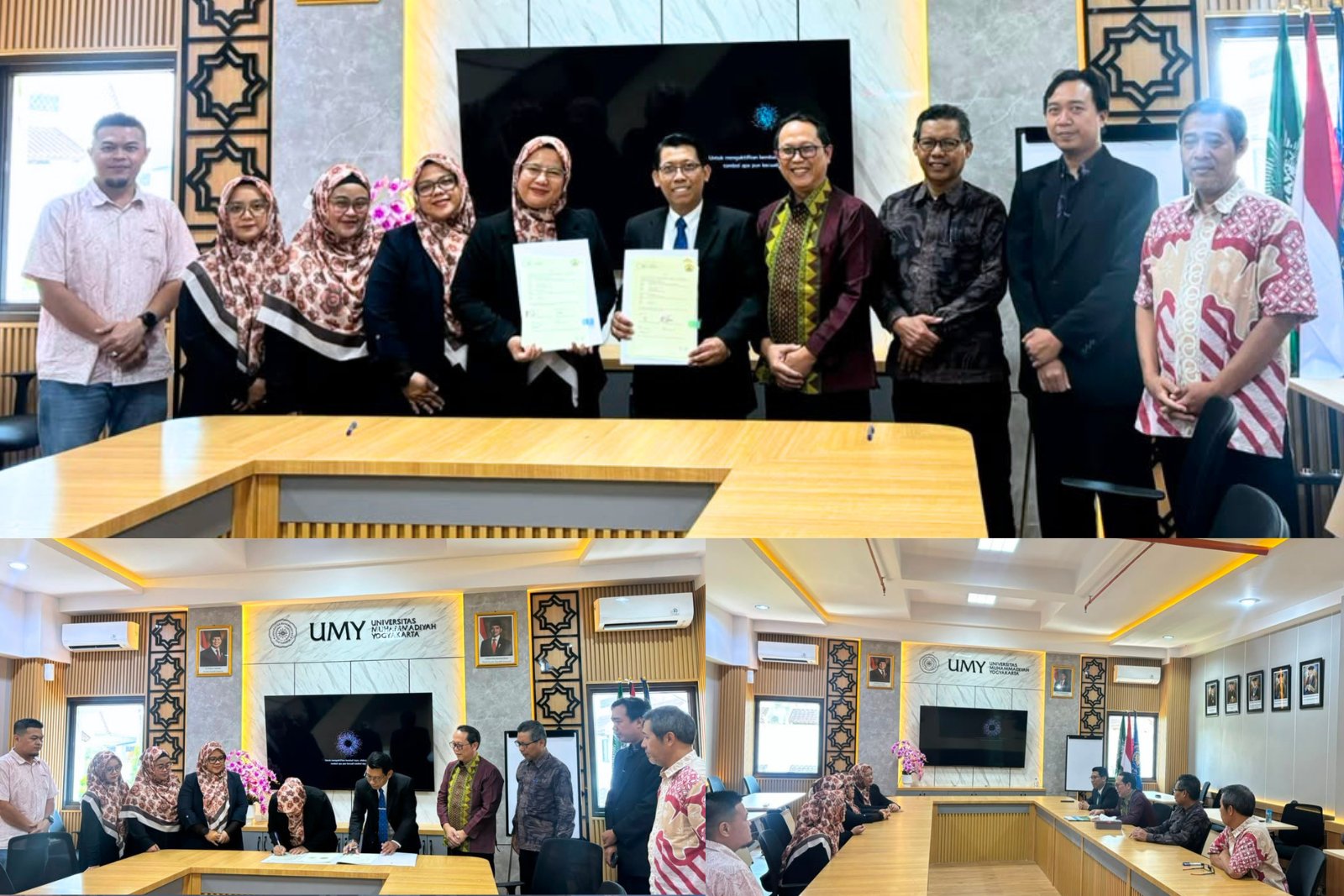 Program Studi Informatika UNIB dan UMY Perkuat Kolaborasi melalui Penandatanganan MoU