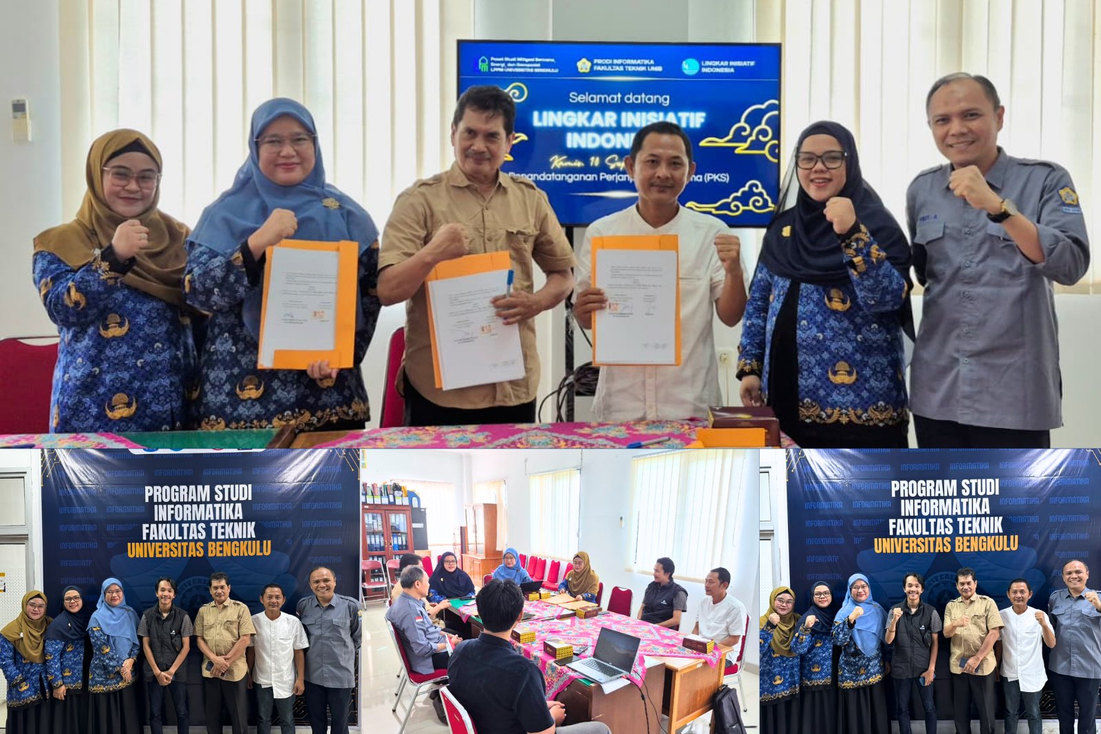 Informatika Unib Teken Kerja Sama dengan Lingkar Inisiatif Indonesia