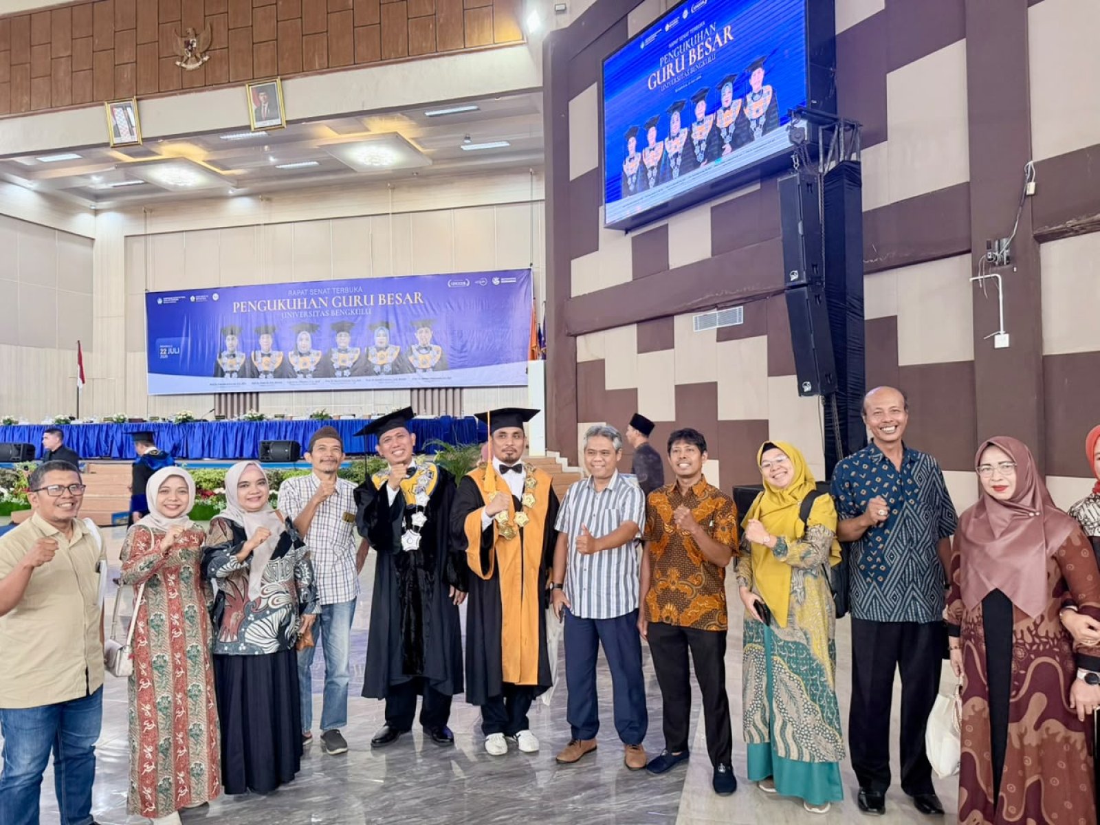 Dosen Teknik Mesin Universitas Bengkulu Dikukuhkan sebagai Guru Besar Bidang Teknologi Komposit