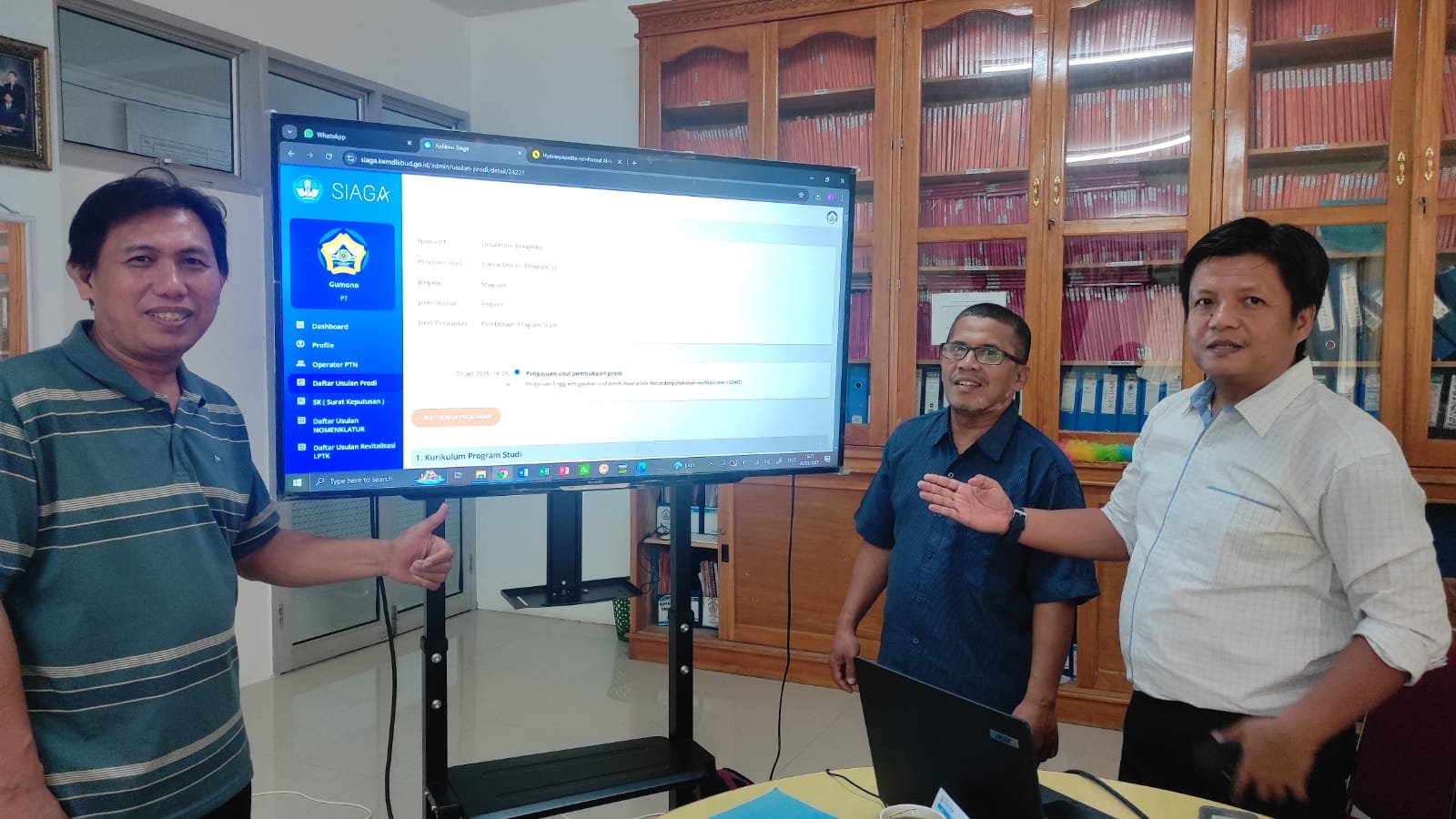 Program Magister (S2) Teknik Mesin UNIB Semakin Mendekati Realisasi