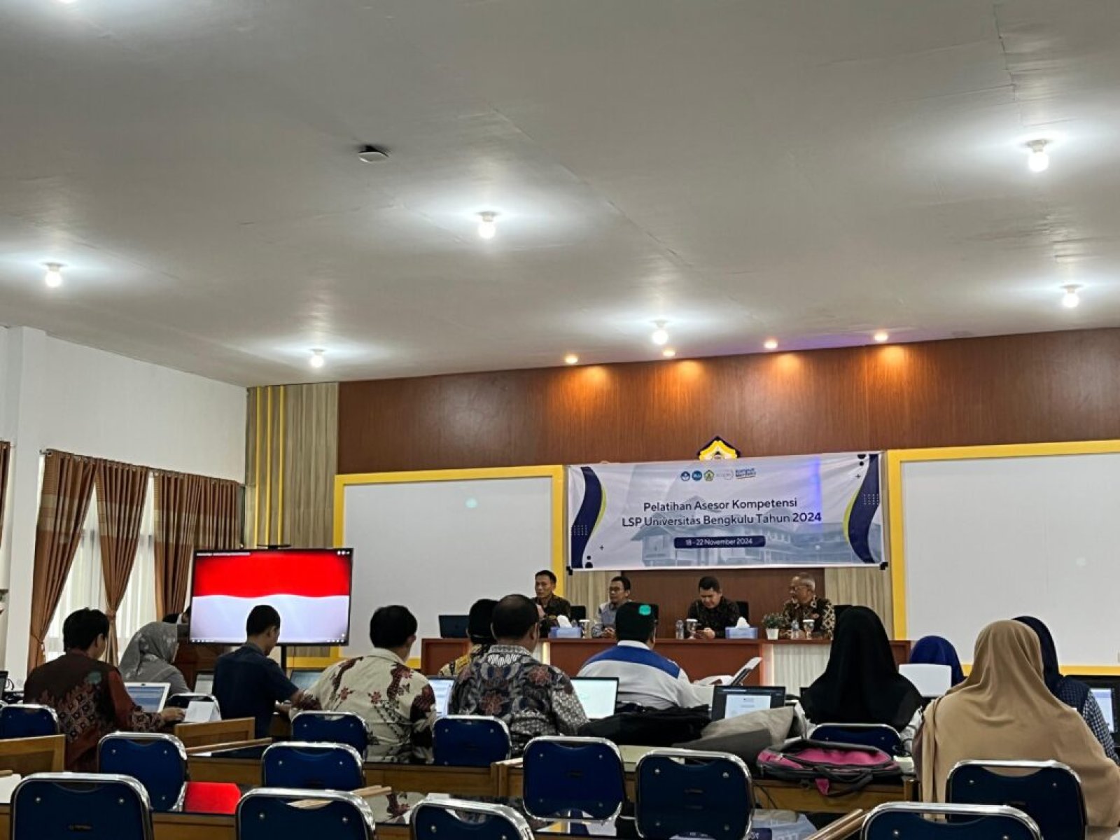 Dua Dosen Program Studi Teknik Mesin UNIB Ikuti Pelatihan Asesor Kompetensi K3 di LSP Universitas Bengkulu