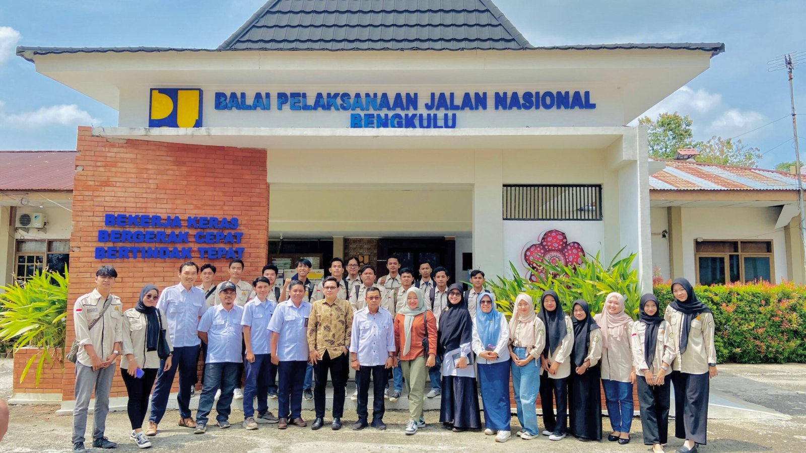 Pelepasan Mahasiswa Magang MBKM Program Studi Teknik Sipil Universitas Bengkulu