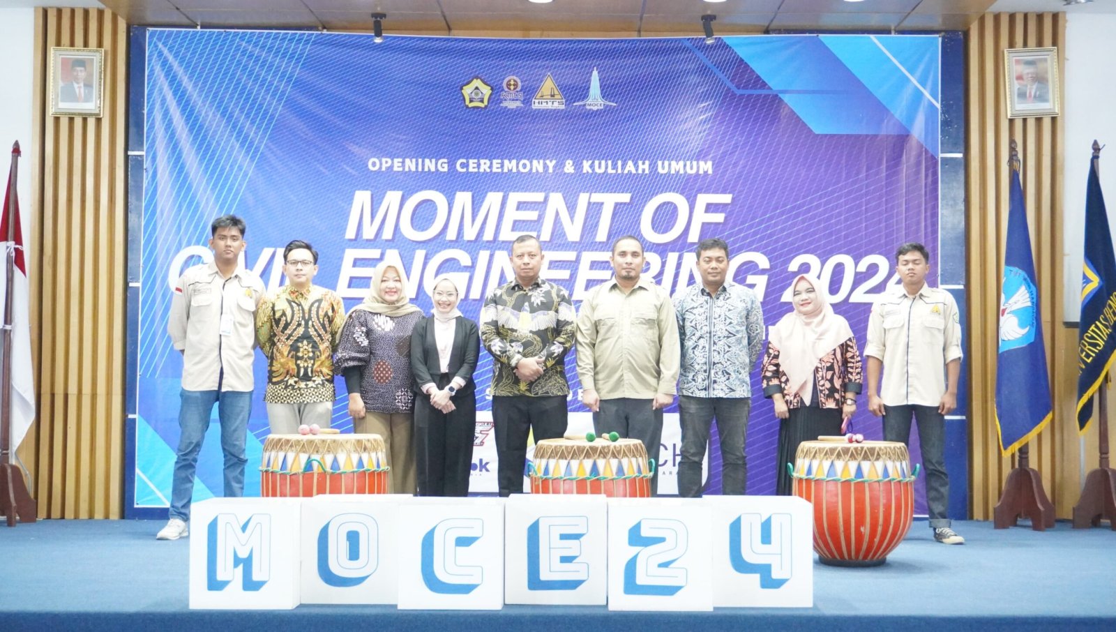 MOMENT OF CIVIL ENGINEERING (MOCE) 2024 YANG DI SELENGGARAKAN MAHASISWA TEKNIK SIPIL UNIVERSITAS BENGKULU