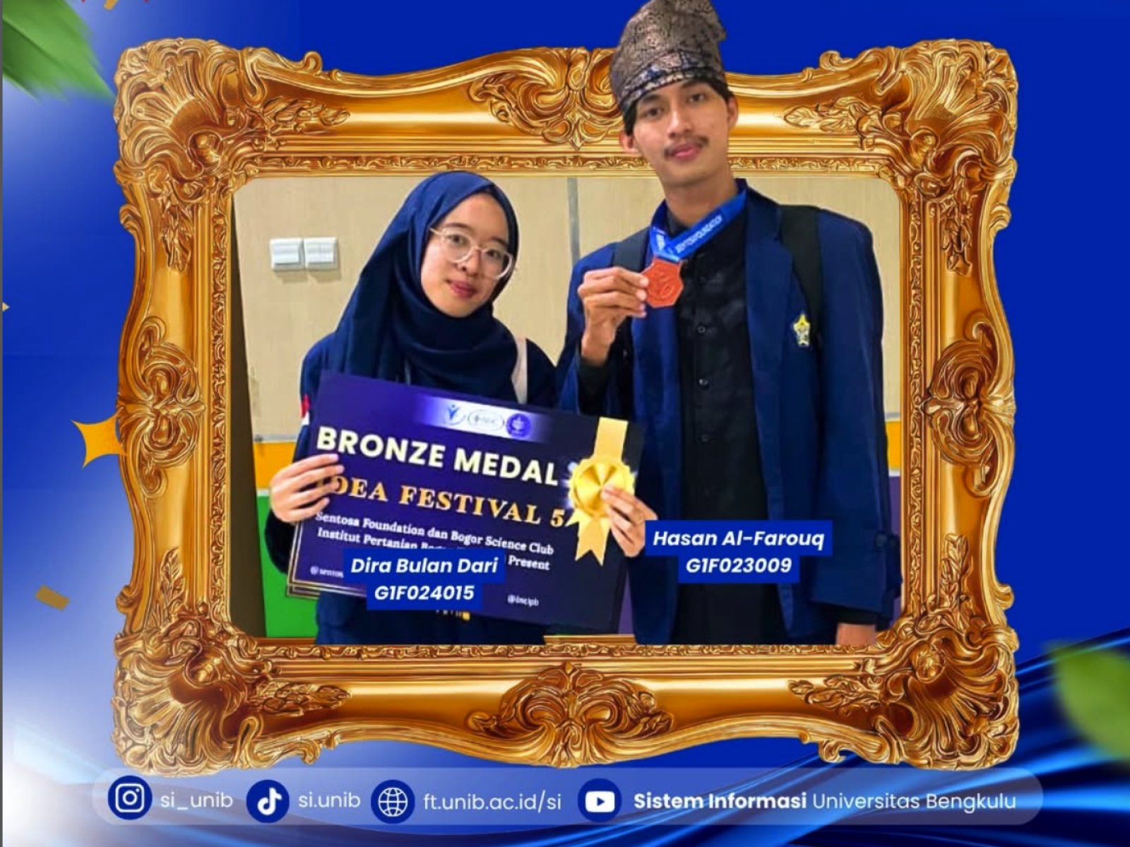 Mahasiswa Sistem Informasi Raih Prestasi di IDEA FESTIVAL 5