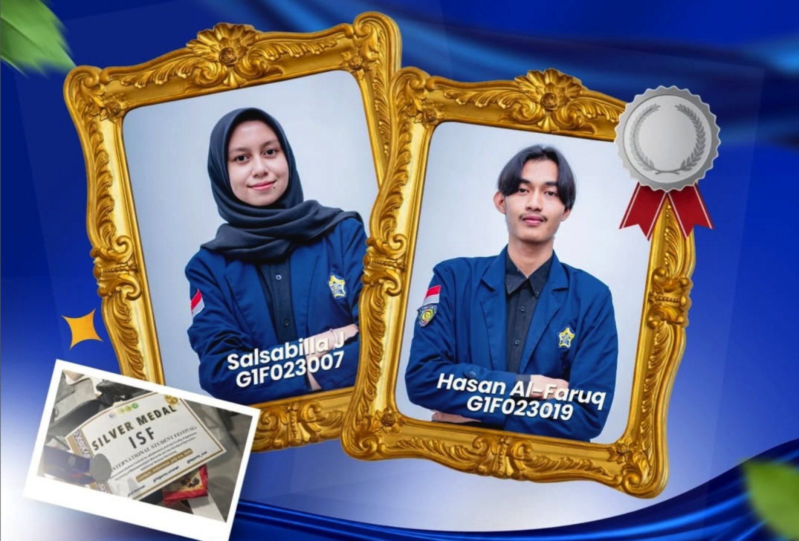 Mahasiswa Sistem Informasi Meraih Silver Medal pada International Student Festival (ISF)