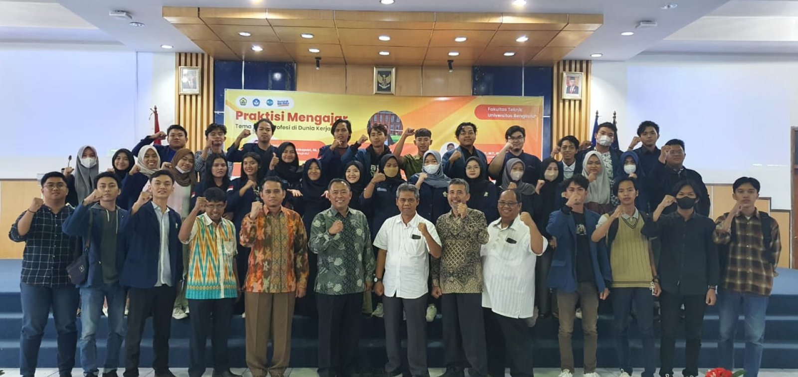 Fakultas Teknik UNIB Menyelenggarakan Kegiatan Kuliah dari Praktisi Mengajar